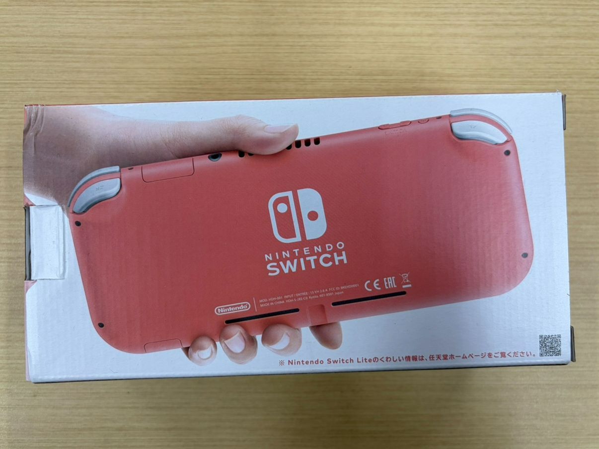 角つぶれ Nintendo Switch Lite コーラル HDH-S-PAZAA