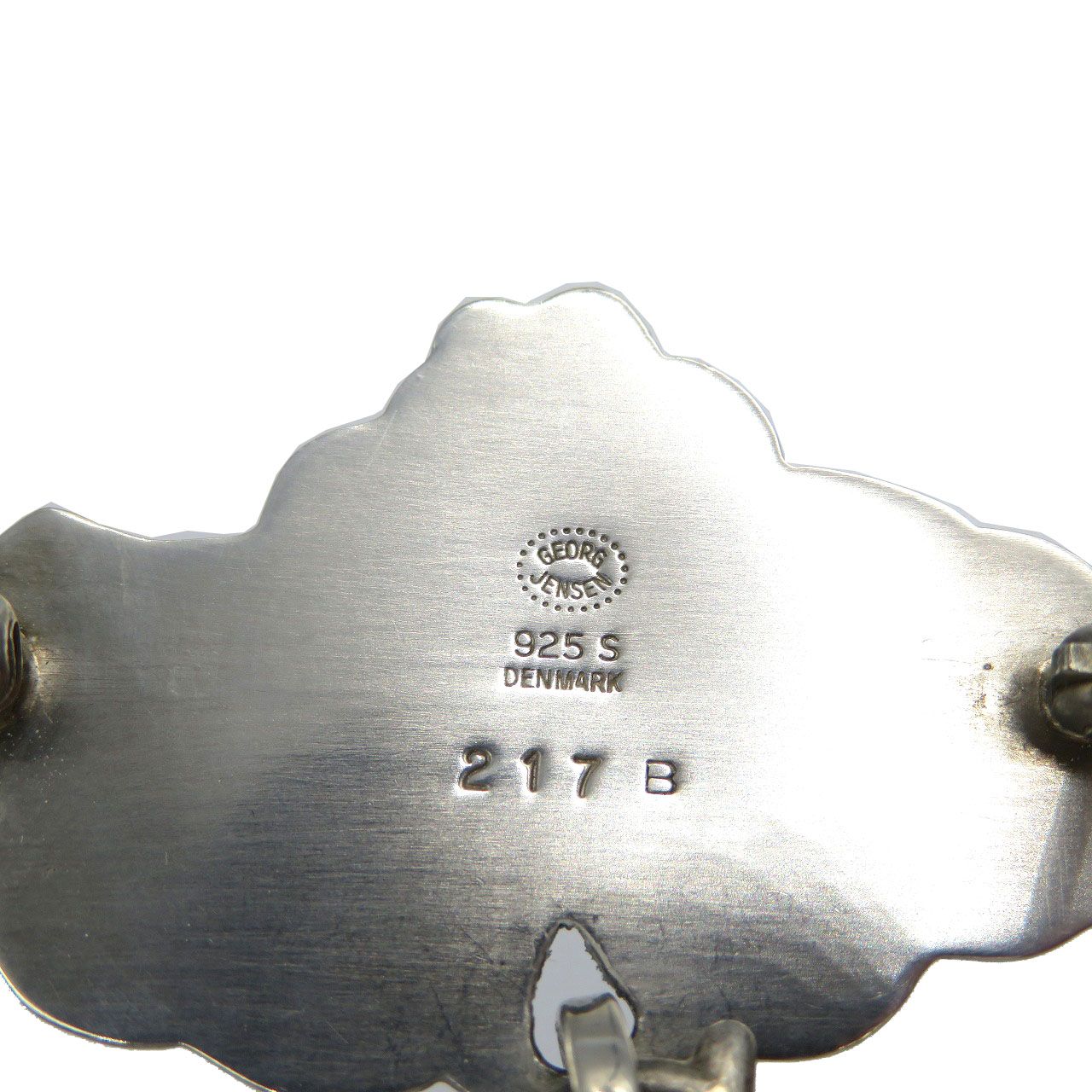 ジョージジェンセン 217B グレープ ぶどう シルバー925 ブローチ 0264