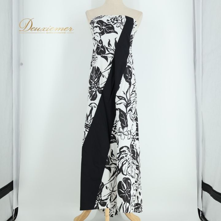 【新品タグ付き フラダンス用衣装】HULA HAWAII キャミソールワンピース ○o。Maunaloaハワイアン リーフ柄 キャミワンピ