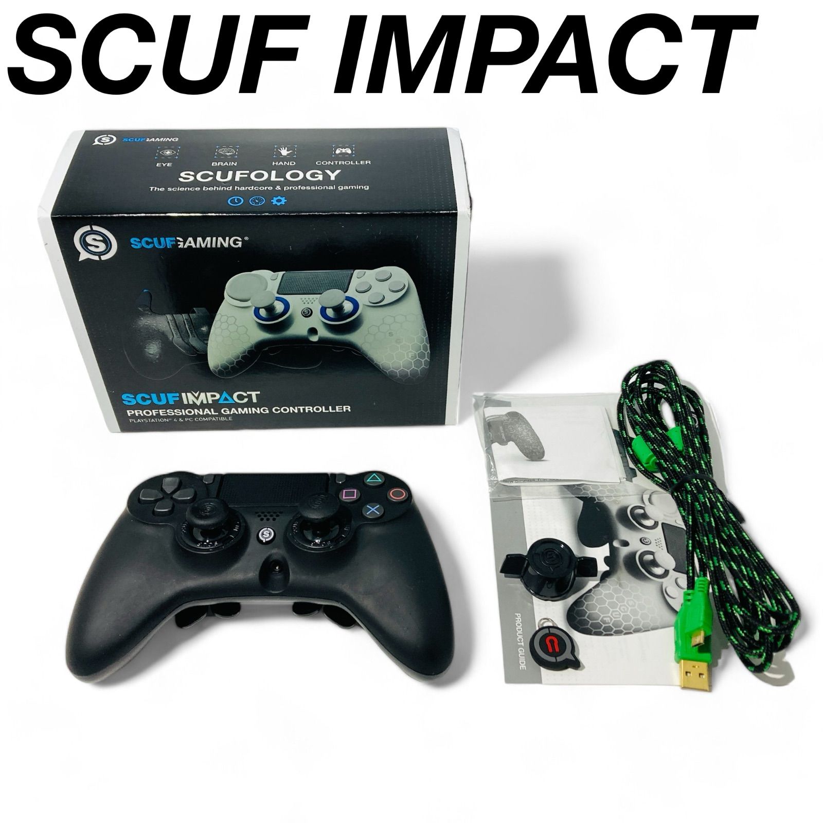 scuf impact スカフインパクト DUALSHOCK4 PS4 コントローラー - メルカリ