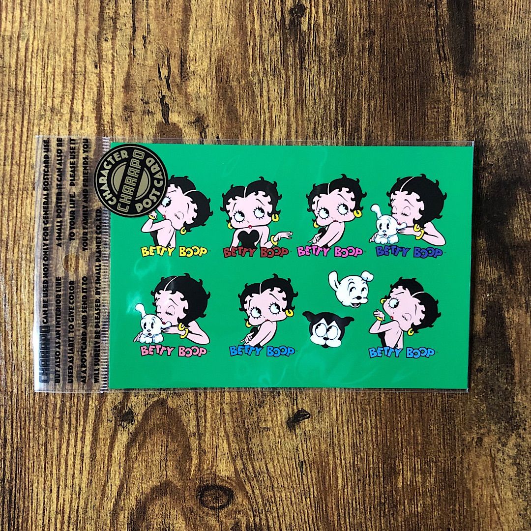 ポストカード】BETTY BOOP ベティちゃん ベティ ブープ 絵葉書
