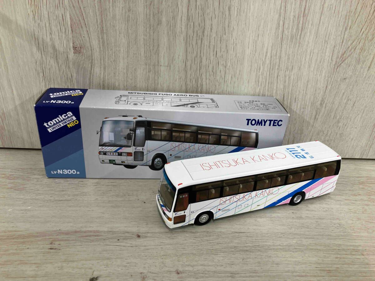 トミカ LV-N300a 三菱ふそう エアロバス 石塚観光自動車 リミテッドヴィンテｰジNEO トミーテック