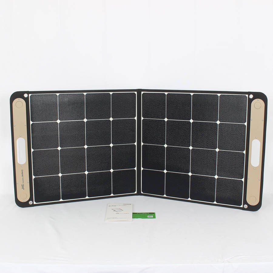 美品】JVC ポータブルソーラーパネル BH-SP100-C ポータブル電源