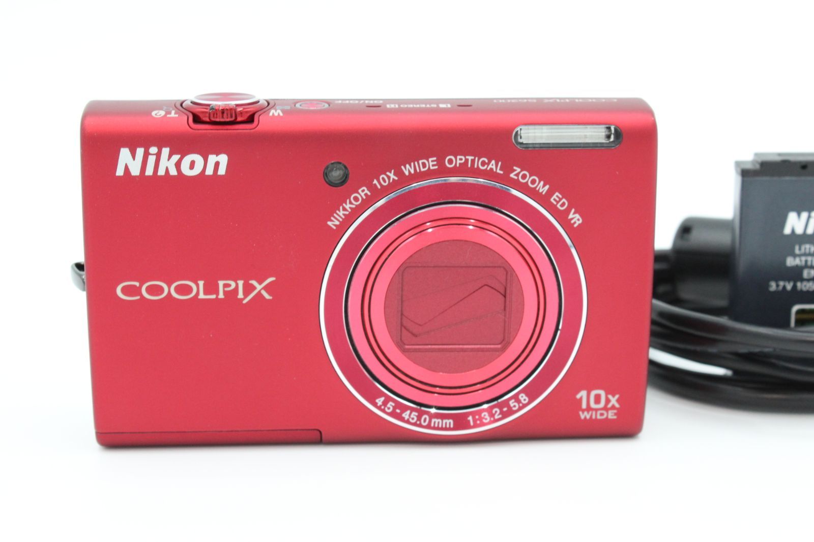 人気商品 レッド- Yahoo!オークション Nikon COOLPIX デジタルカメラ ...