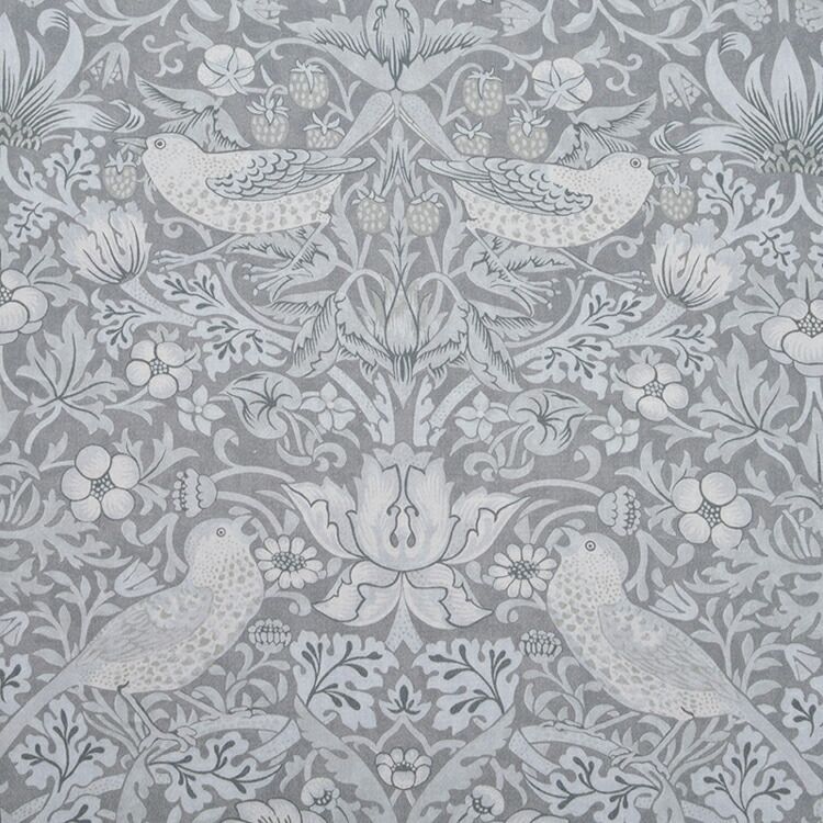 枕カバー ピローケース ピュアモリス グレー 63×43cm 枕用 (ピロー