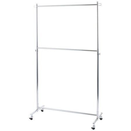 ハンガープロ2段式 HPS-2-100CR【ハンガーラック クローゼット 洋服 収納 家具】