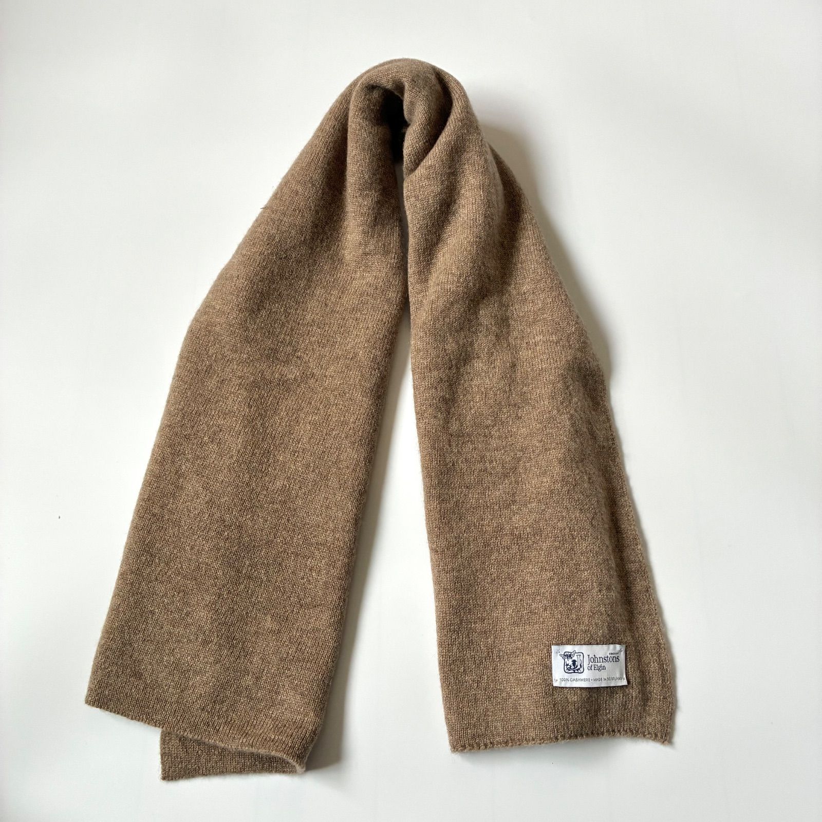 Johnstons　カシミアショートマフラー Johnstons カシミアショートマフラー Johnstons カシミアショート