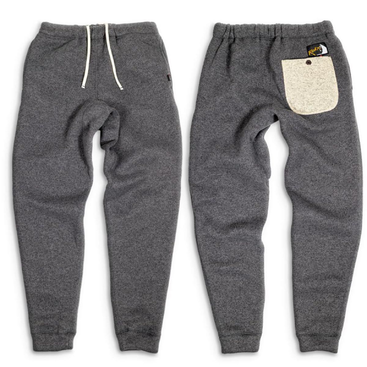 ロックス グースパンツ ニットフリースパンツ ジョガーパンツ 暖パン サーマル 裏起毛 RXMF191067