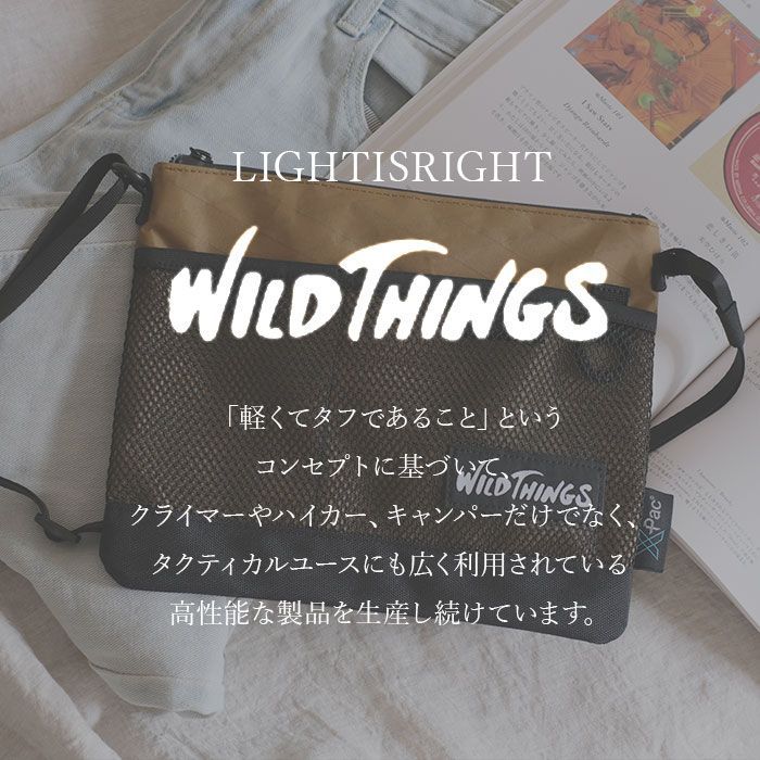マルチ WILD THINGS ワイルドシングス WILD THINGS サコッシュ メンズ