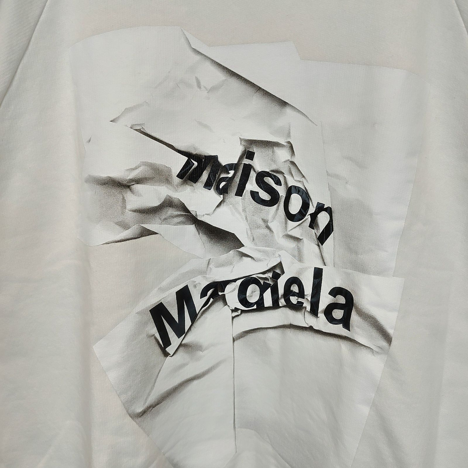 Maison Margiela メゾン マルジェラ プリント ロゴ スウェット