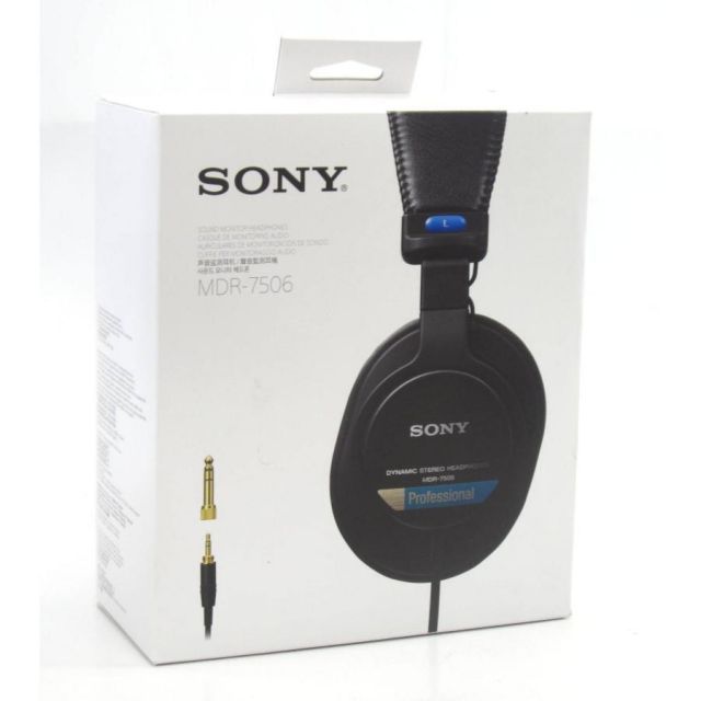 SONY ソニー MDR-7506 スタジオモニターヘッドホン UD4114