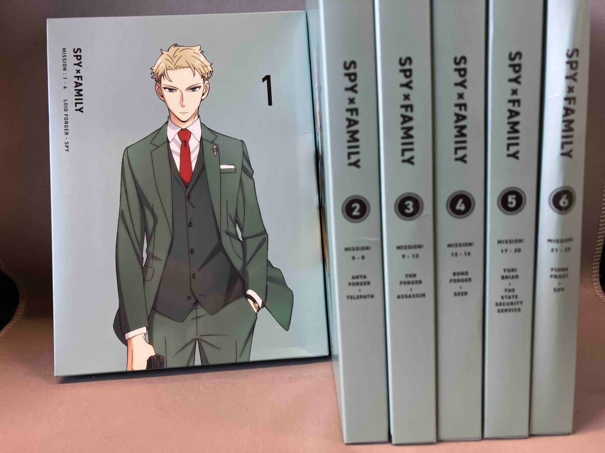 SPY×FAMILY 初回生産限定版 Blu-ray全6巻セット Amazon.co.jp | 【Blu-ray】SPY×FAMILY 初回生産限定版 全6巻