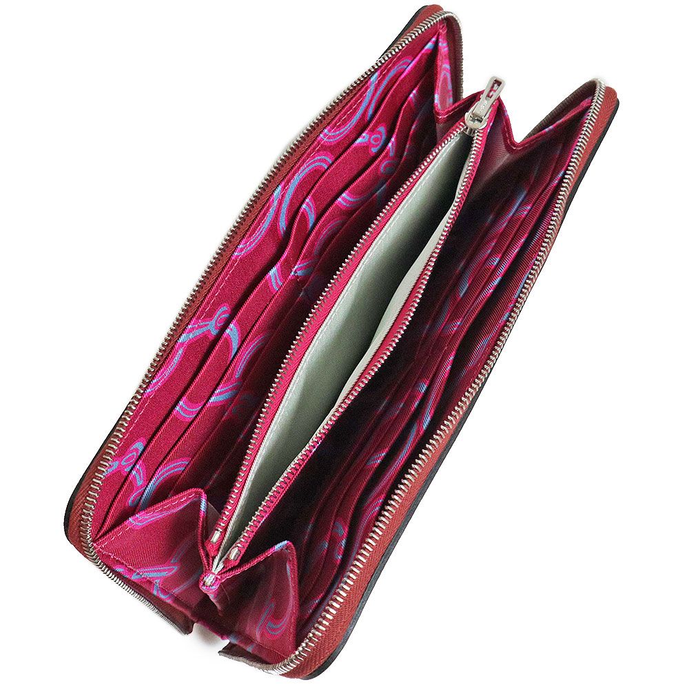 エルメス アザップ シルクイン ロング アザップロング ジップ 長財布