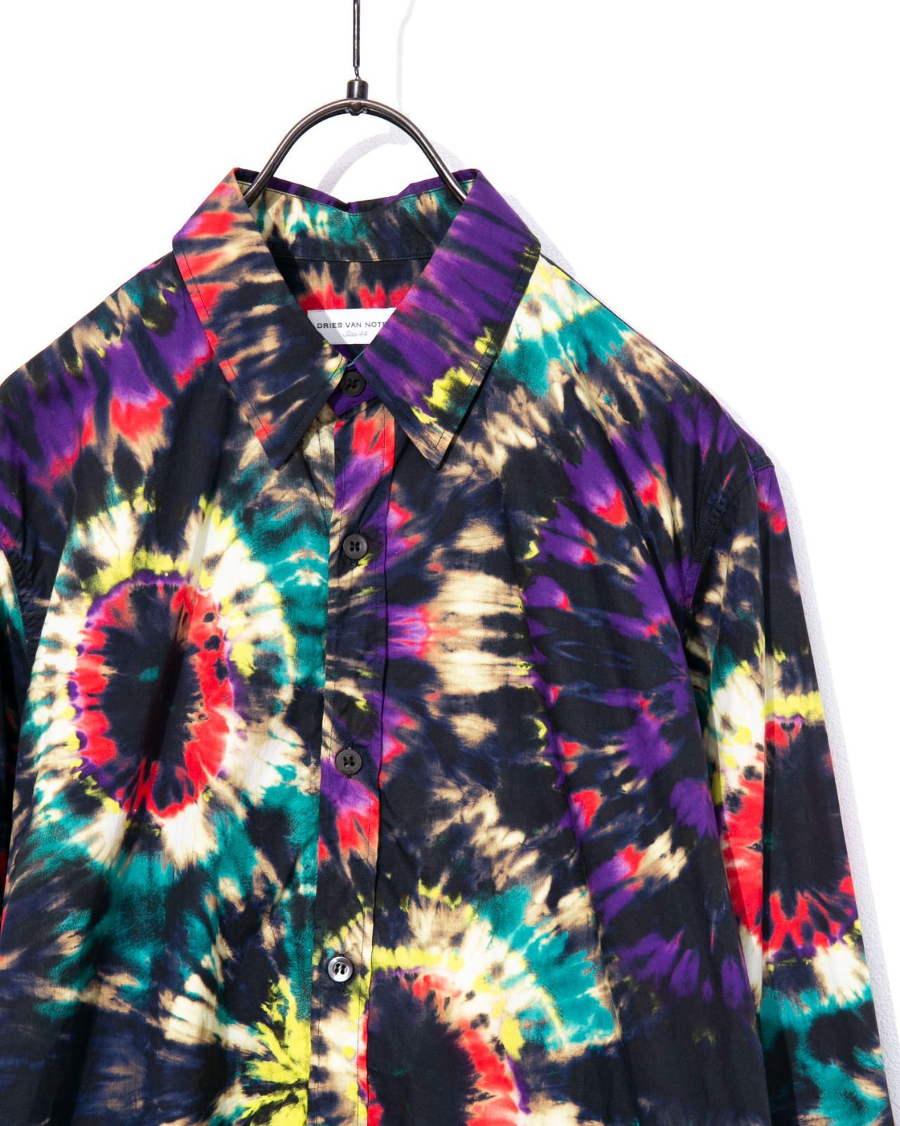 DRIES VAN NOTEN ドリスヴァンノッテン ロングスリーブタイダイシャツ