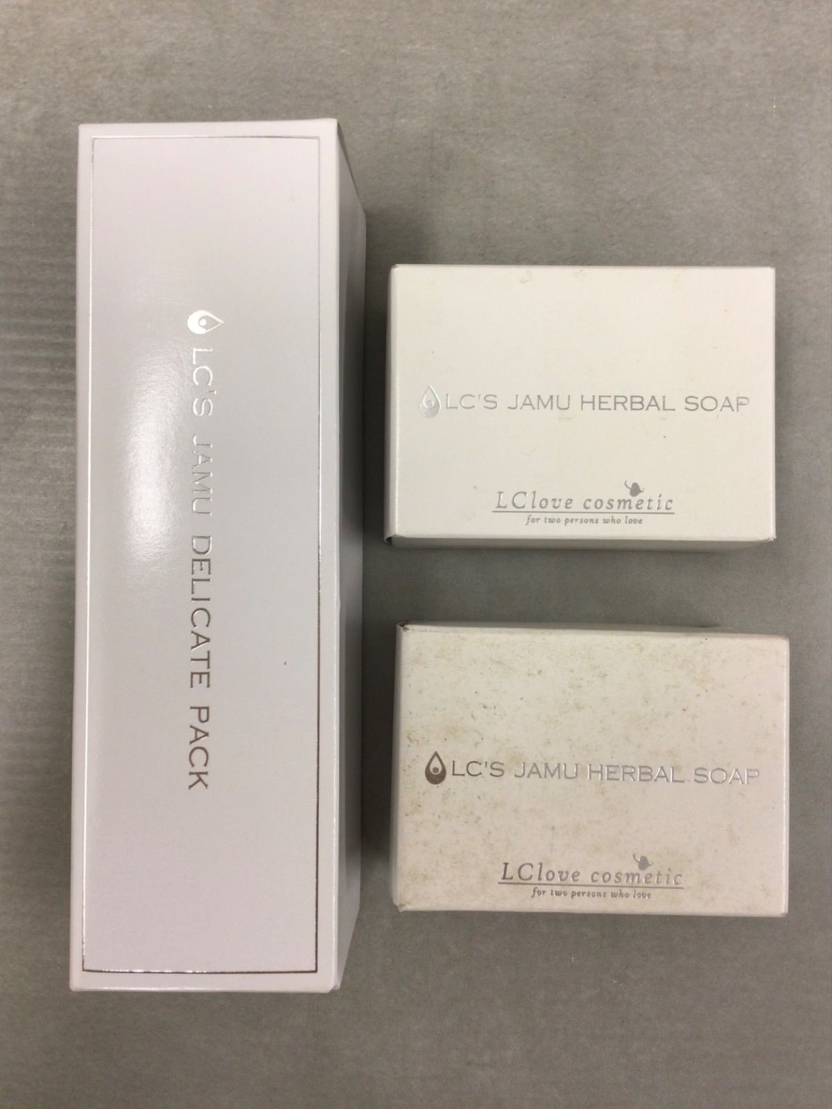 D364 LCラブコスメティック LC’S ジャムウ ハーバルソープ 64g ×2個 + LC’S ジャムウ デリケートパック 100g 3個セット