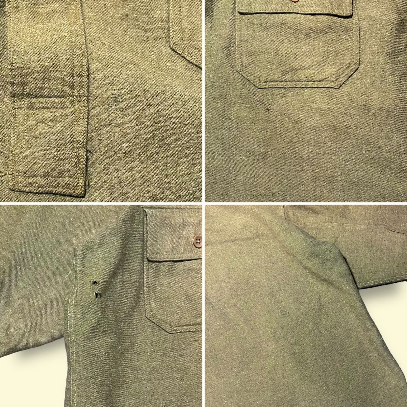 CORONA BAKU&CO US ARMY SHIRT プルオーバー シャツ 86bea544933ae197129543236bac85