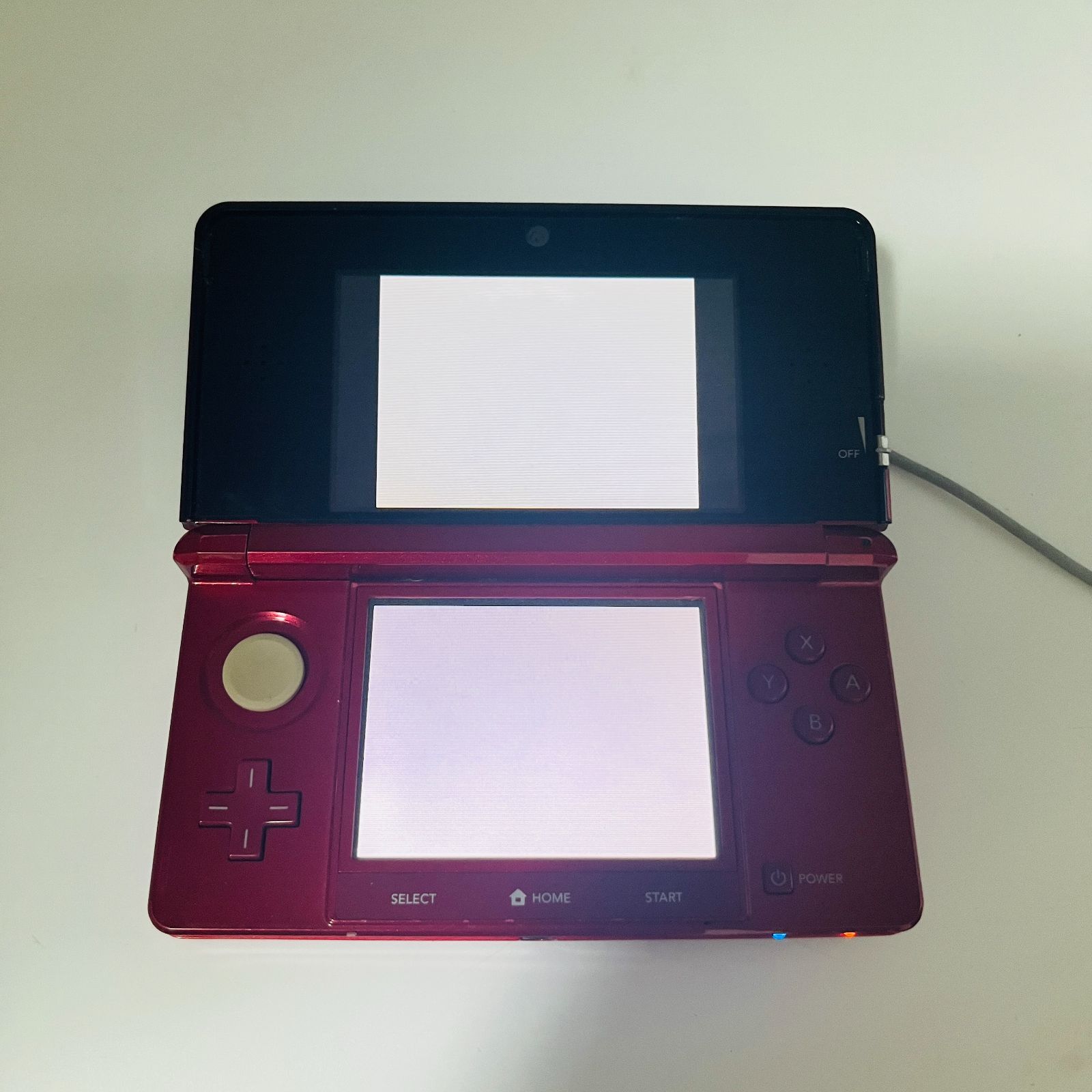 【訳ありジャンク】ニンテンドー3DS フレアレッド ジャンク】ニンテンドー3DS フレアレッド (CTR-S-RAAA) - メルカリ