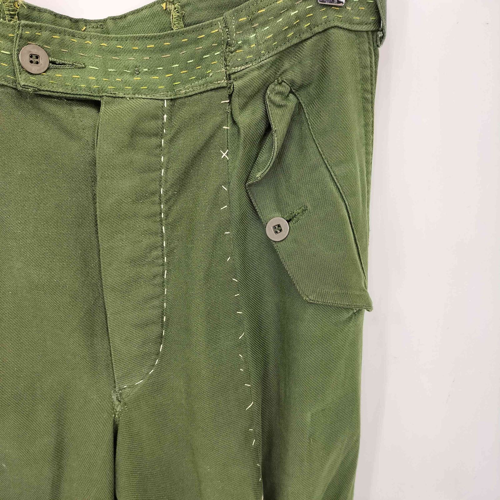 ケイスケカンダ keisuke kanda ステッチディティール ボンテージパンツ