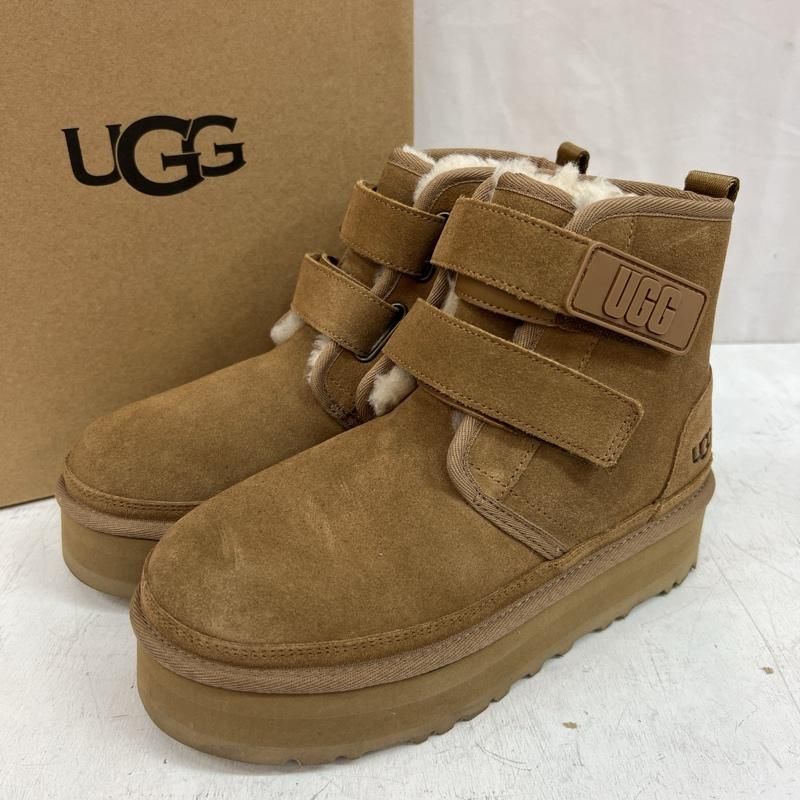 UGG アグ ブーツ ショートブーツ 厚底 ムートンブーツ