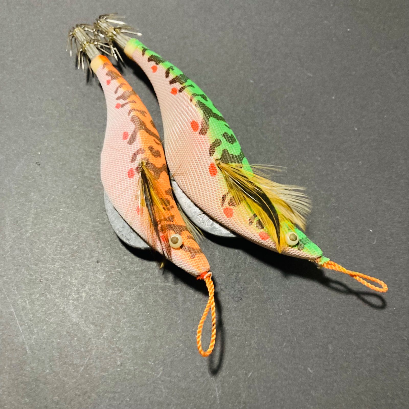 レア】 えび型シャクリ布巻 3.5号 腹太シャクリ布巻 4号 えび三本