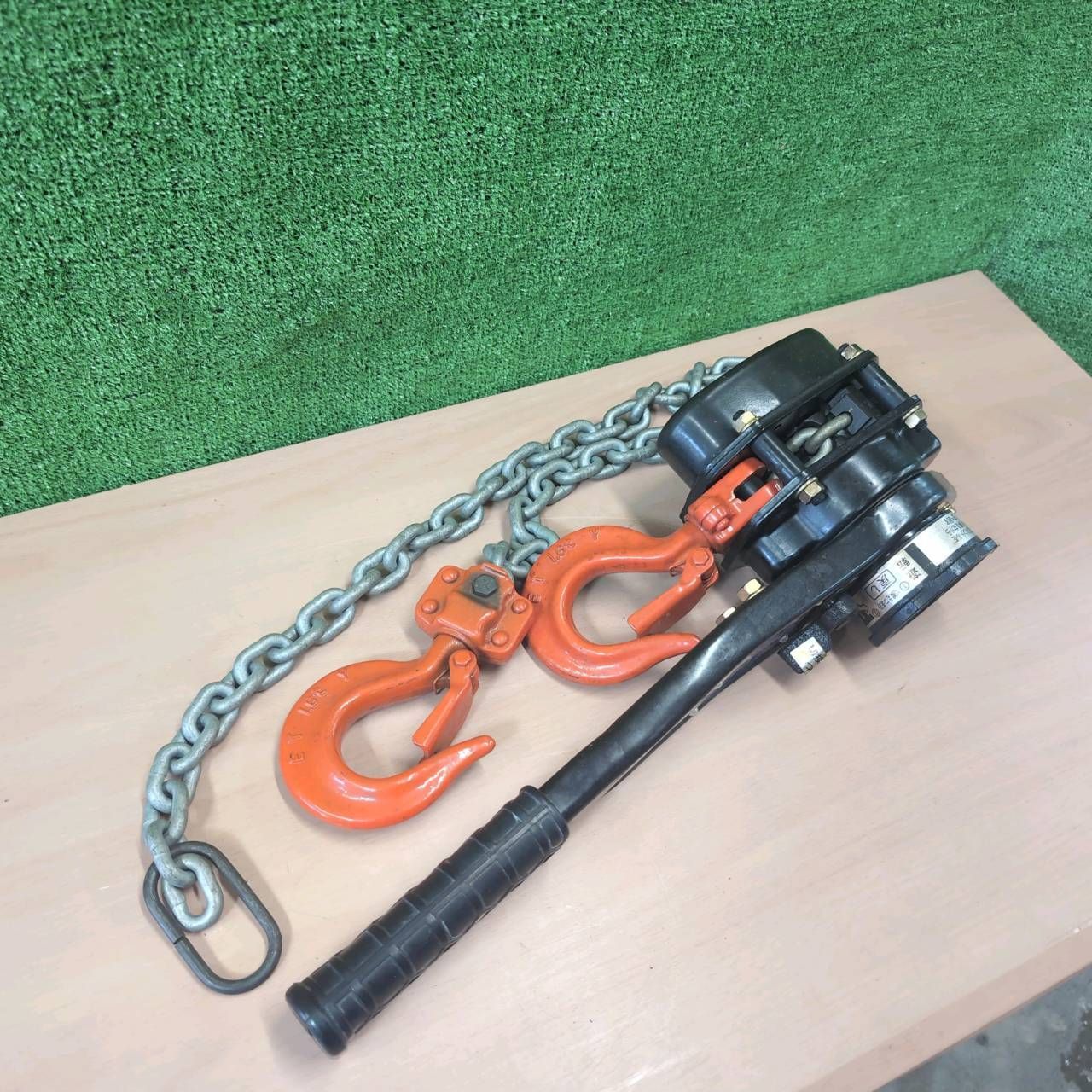 揚程1.5m｜V級チェーン7.1mm 取説