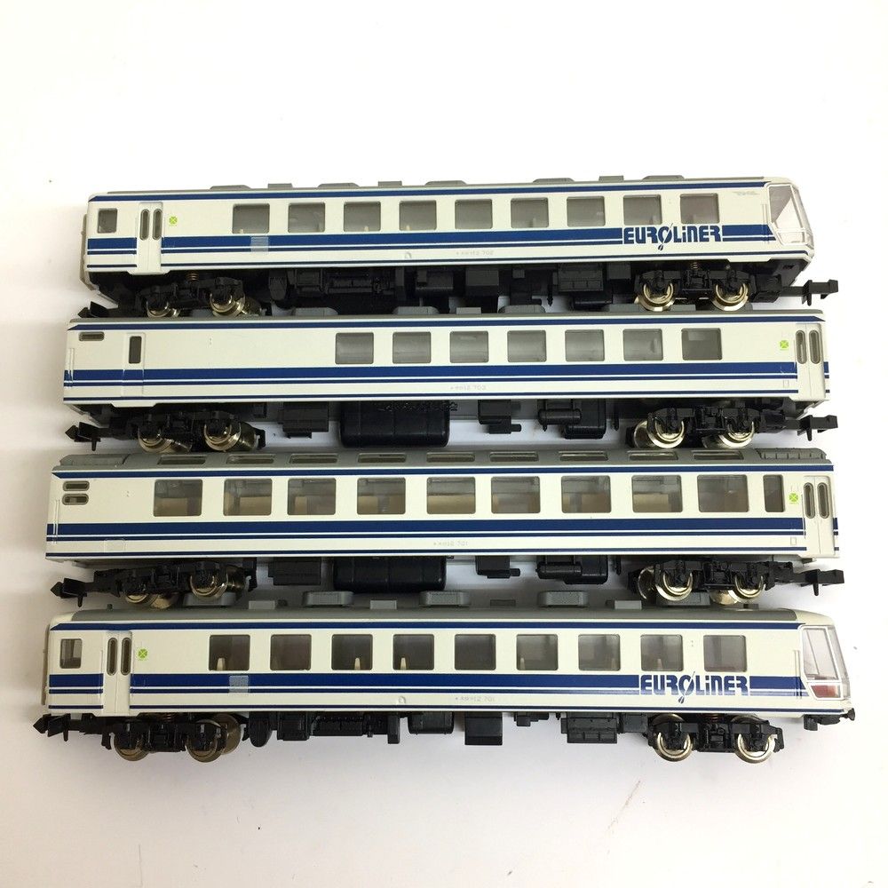 TOMIX 92029 92030 国鉄12-700系 ユーロライナー ☆中古☆TOMIX 92029 92030 国鉄12-700系 ユーロライナー 7両セット