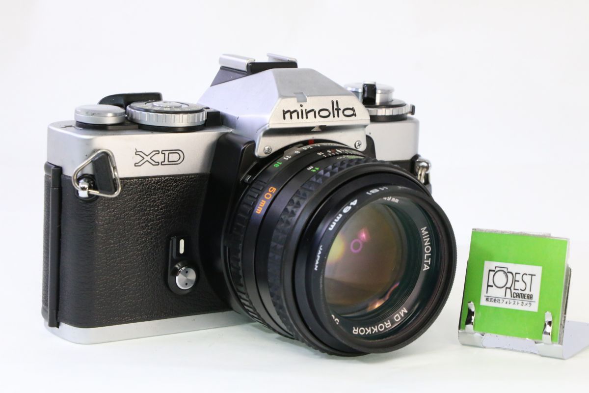 ◎完動品◎試写済み◎Minolta XD MC ROKKOR 50mm F1.4