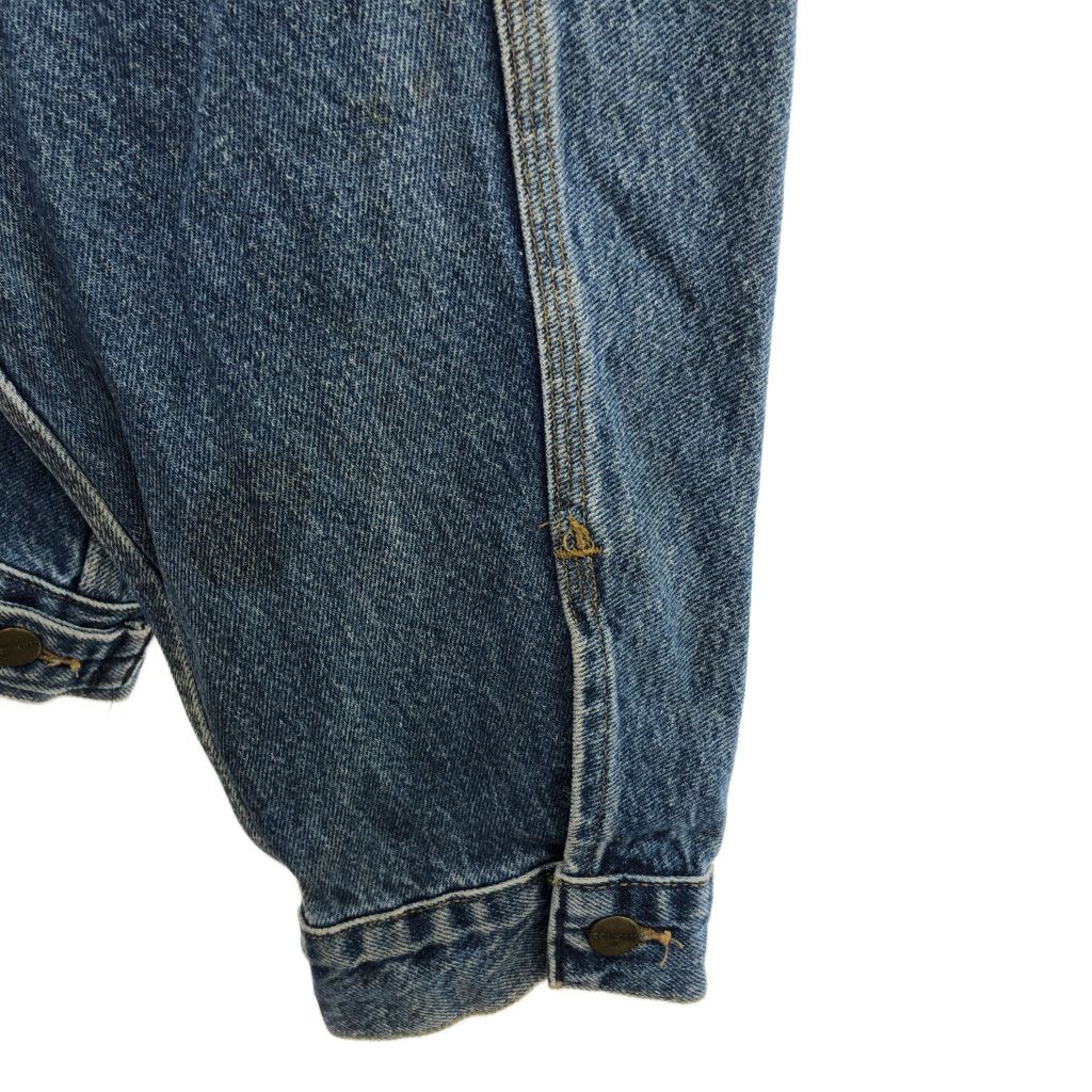 本日処分‼️Carhartt デニムジャケット 100周年記念 USA製】80s カーハート ⭐︎100周年 デニムジャケット JU108 40