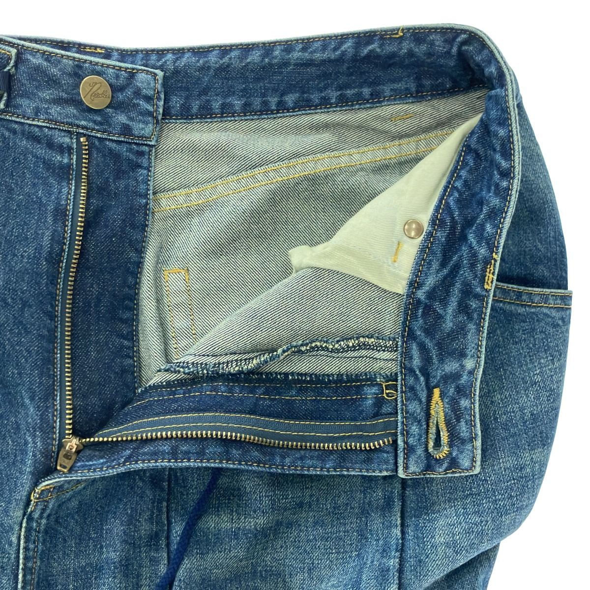 needles 総柄デニム Needles(ニードルス) STRAIGHT JEAN - 13OZ DENIM ／ PAPILLON