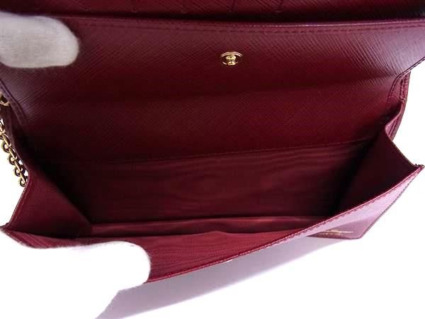 □極美品□ Salvatore Ferragamo フェラガモ ヴァラリボン レザー  