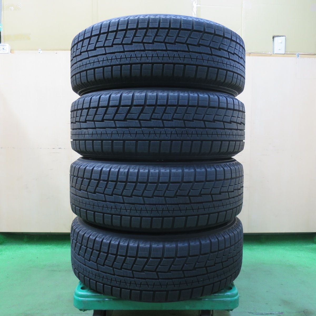 TOYO GARIT G5 215/55R17 17インチ スタッドレス 4本 2018年製 バリ溝 
