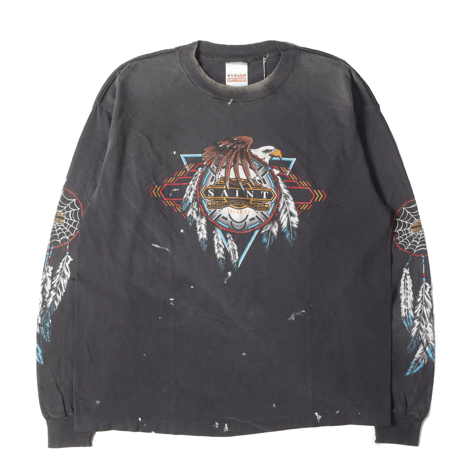 SAINT MICHAEL 25SS DISCO ロングTシャツ
