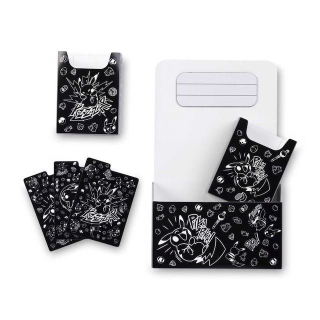 海外ポケセン限定】ピカチュウ コミックスタイル ダブルデッキケース