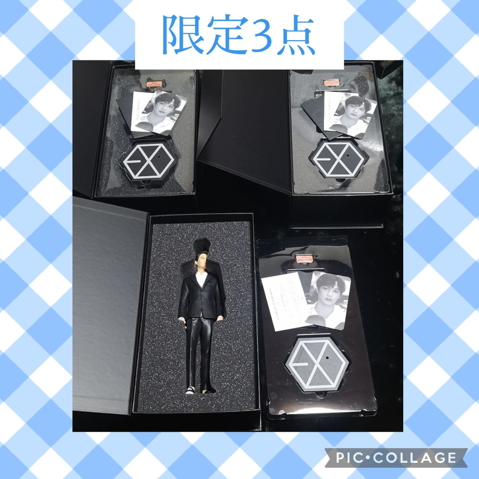 2022年限定カラー EXO 3D REAL FIGURE KAI LAY SUHO - その他