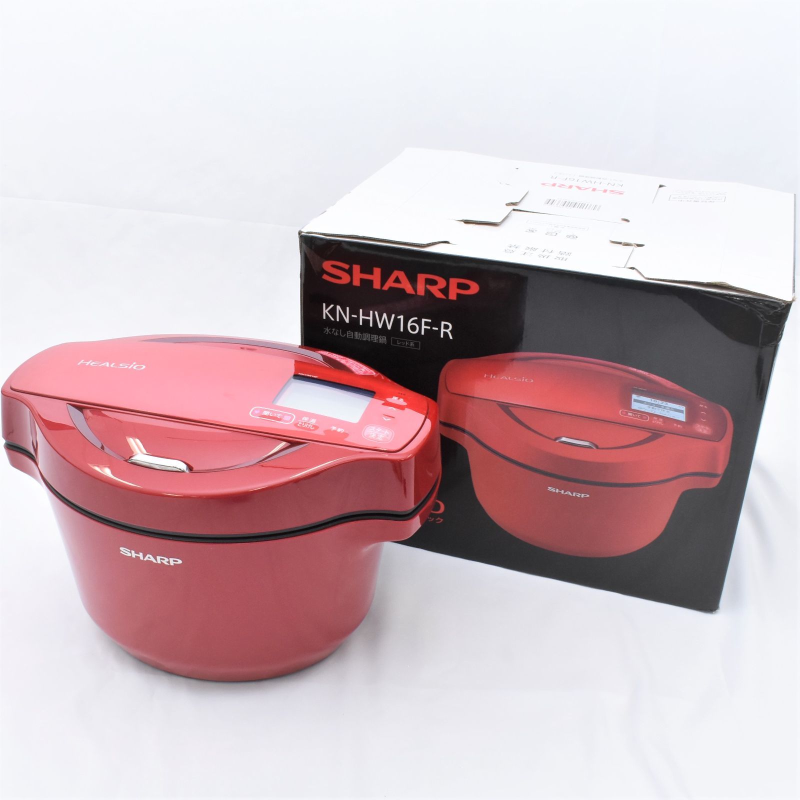 見つけた人ラッキー！ 【2021製】SHARP ヘルシオ ホットクック 赤 KN