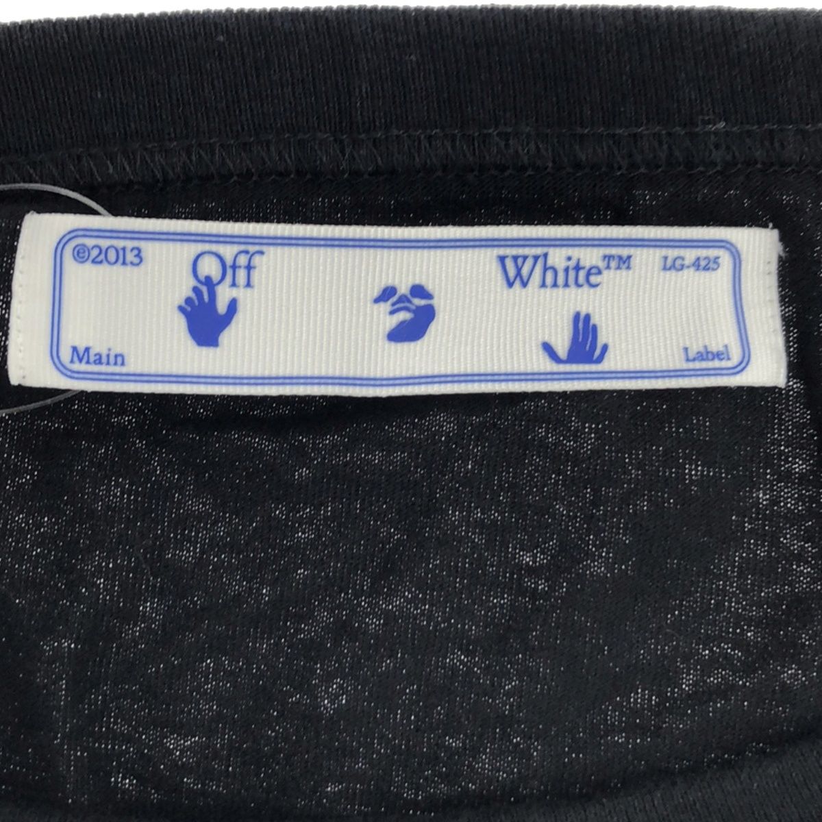 【値下げ対応可能‼️】Off-White オフホワイト Tシャツ GALAXY OFF-WHITE Galaxy Brushed T-shirt Black メンズ - SS21 - JP