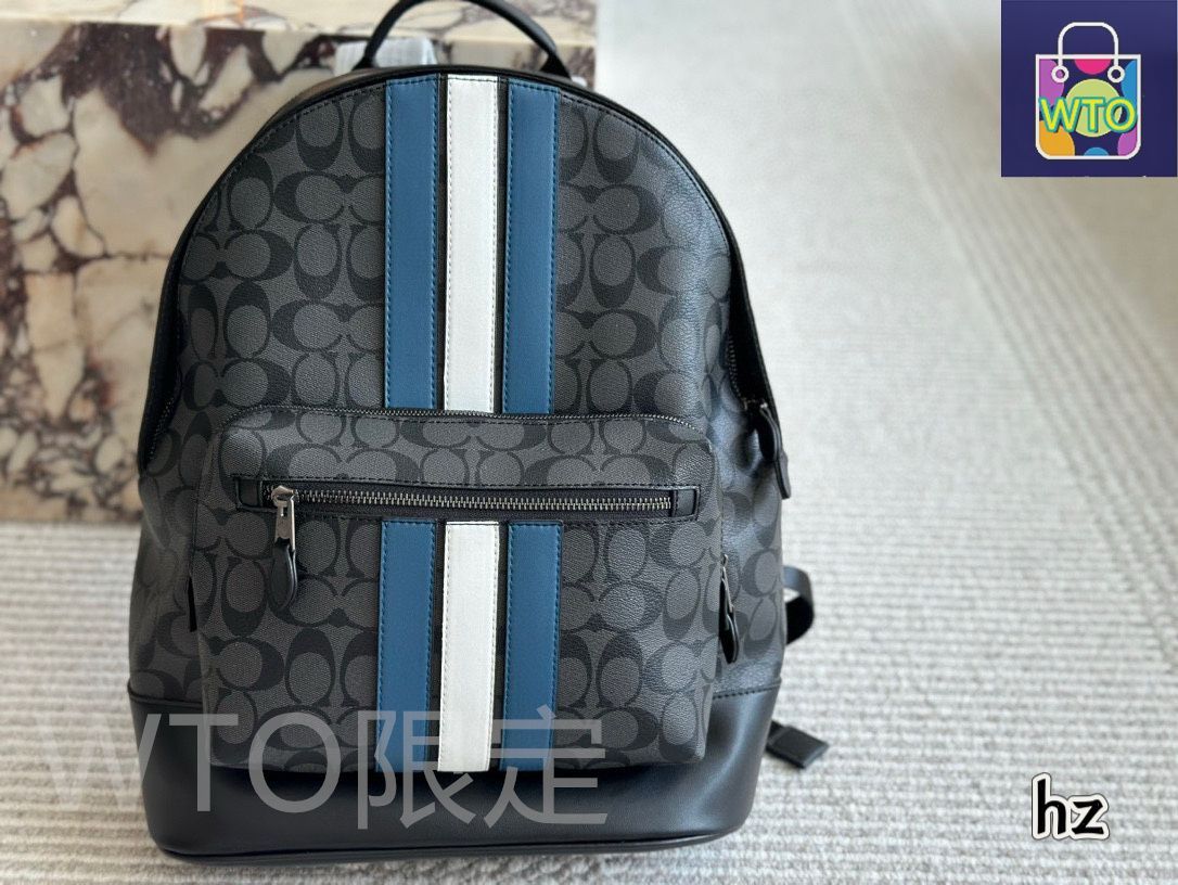 今日特価】Coach コーチ バックパック ダブルジッパーとダブル