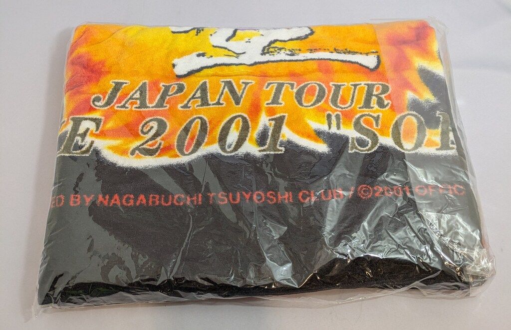 ビッグタオル 長渕剛 2001-2002 JAPAN TOUR LIVE - メルカリ