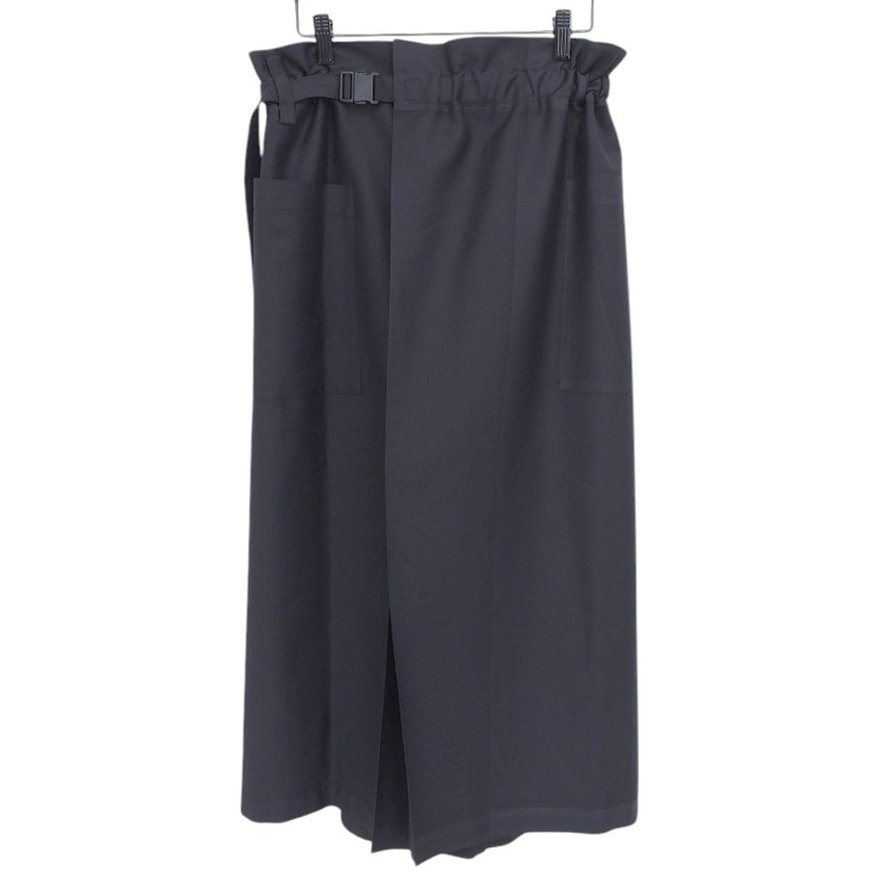 ISSEY MIYAKE イッセイミヤケ 美品 me FLAT BOTTOM ラップワイド