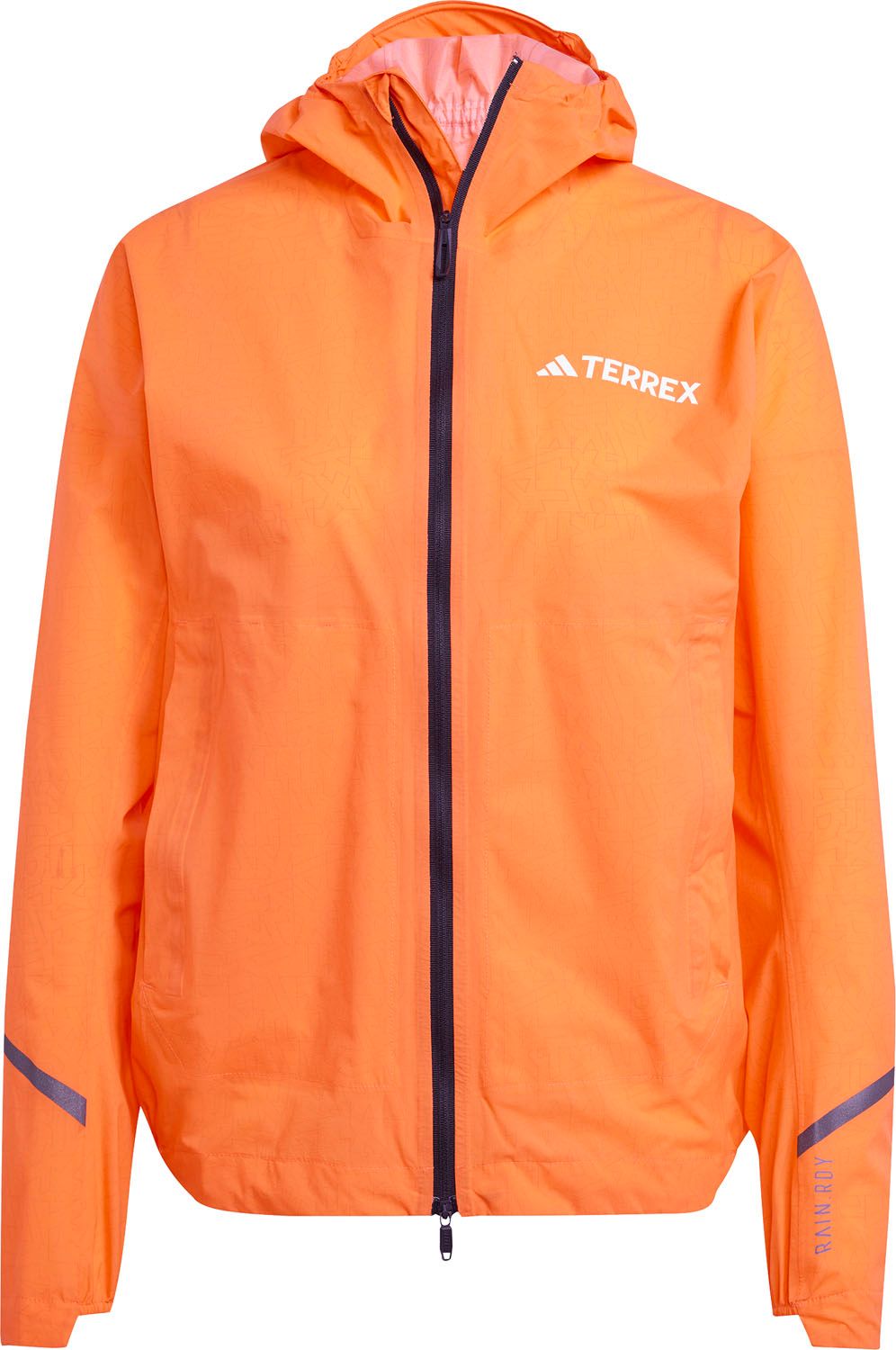 アディダス adidas アウトドア テレックスXPERIOR2.5層構造 ライトRAIN.RDYジャケット 上着 服 ウェア 通気性 防水性 汎用性 コンパクト 雨 梅雨 レディース 女性 HAU55 IP1499 セミインパクトオレン