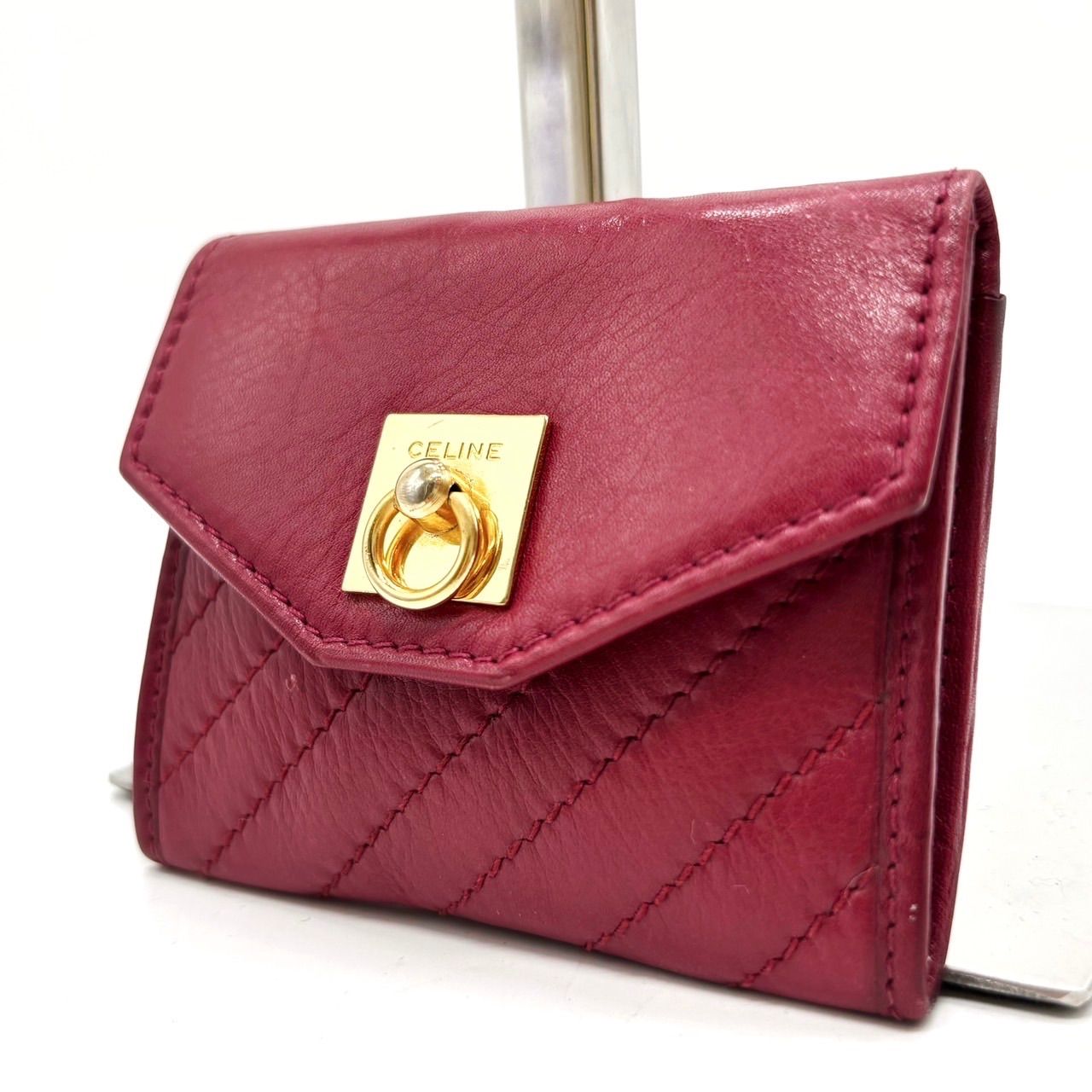 ✨良品✨ CELINE セリーヌ 折財布 コインケース コンパクトウォレット 