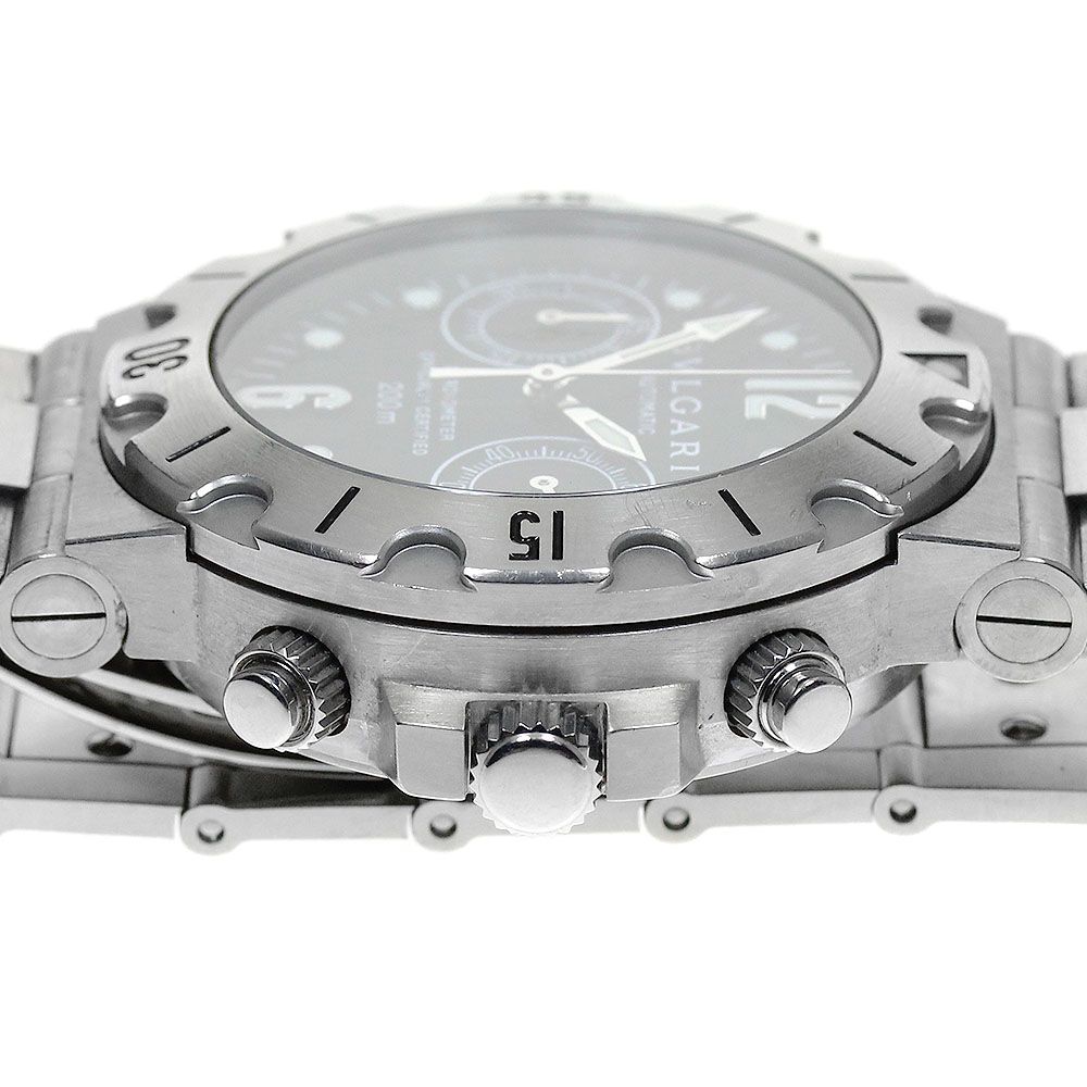 ブルガリ BVLGARI SCB38S ディアゴノ スクーバ クロノグラフ 自動巻き メンズ_824654 - メルカリ