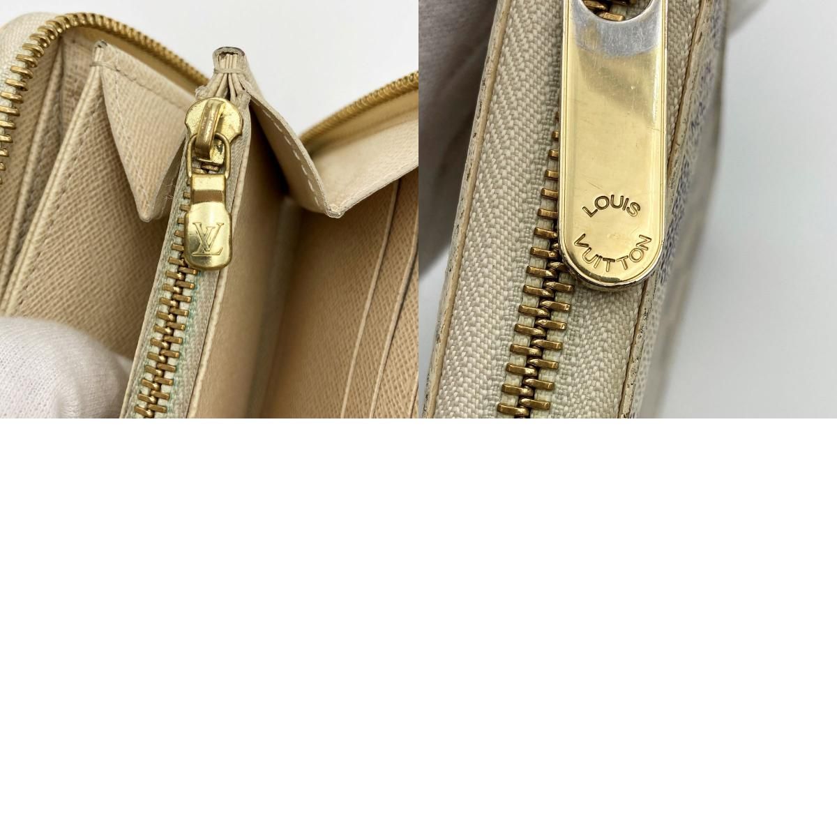 LOUIS VUITTON ルイ・ヴィトン ジッピーウォレット ダミエ・アズール 