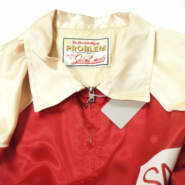 SAINT MICHAEL セントマイケル 23SS 日本製 Western Shirt Jacket ウエスタンシャツジャケット SM-S23-0000-070 L RED SAINT Mxxxxxx アウター【中古】【SAINT MICHAEL】 SAINT MICHAEL セントマイケル 23SS 日本製 Western Shirt Jacket