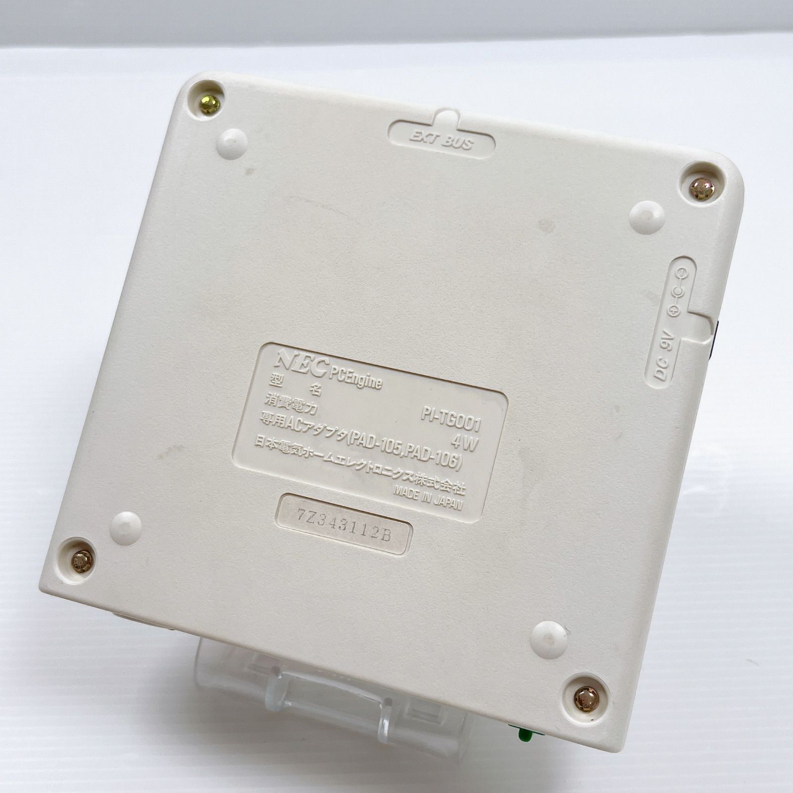 ジャンク品扱い　NEC PCエンジンPI-TG001 コントローラーなし NEC PC Engine 本体 PI-TG001 nec pcエンジン ジャンク - メルカリ