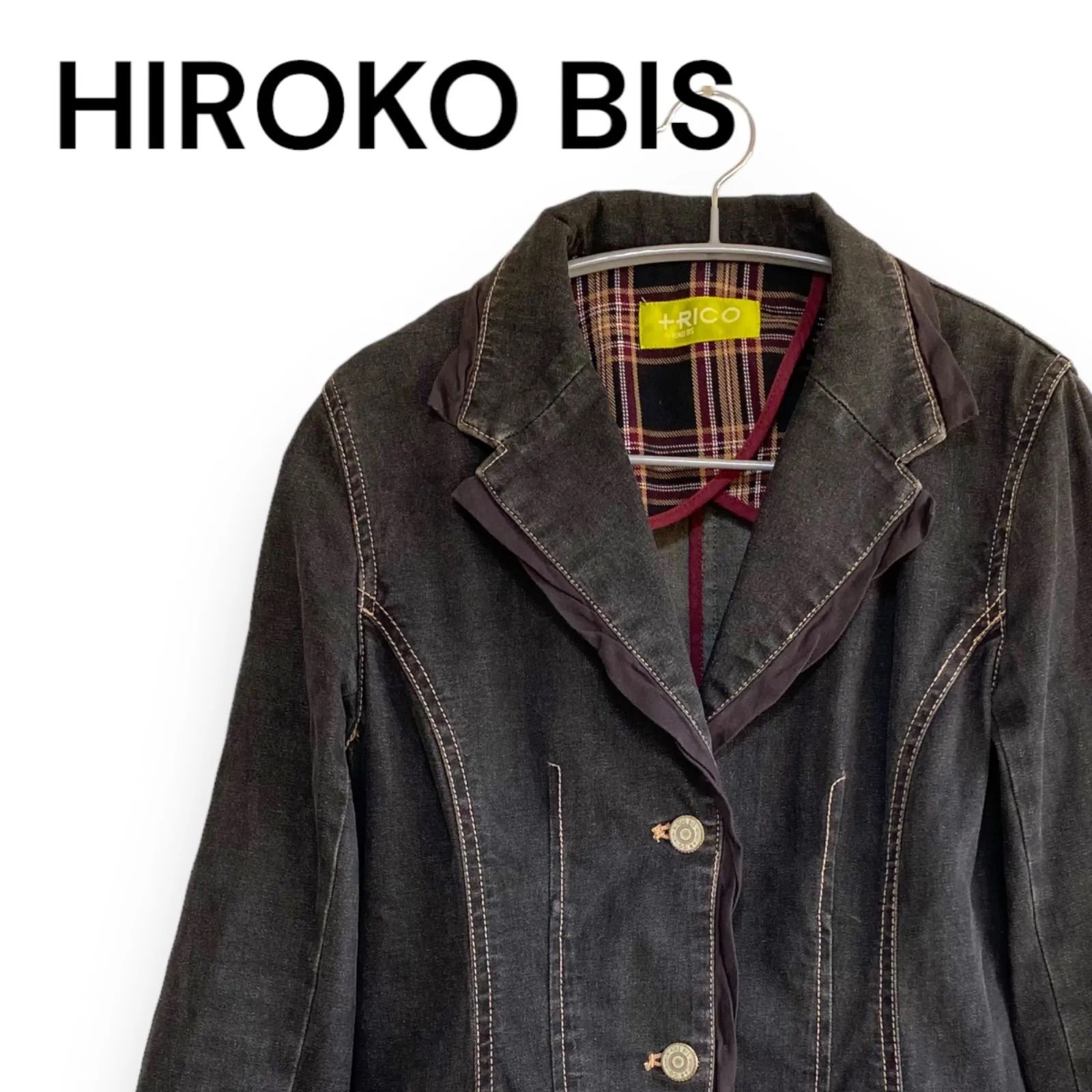 HIROKO BIS ヒロコビス デニムジャケット テーラードジャケット 