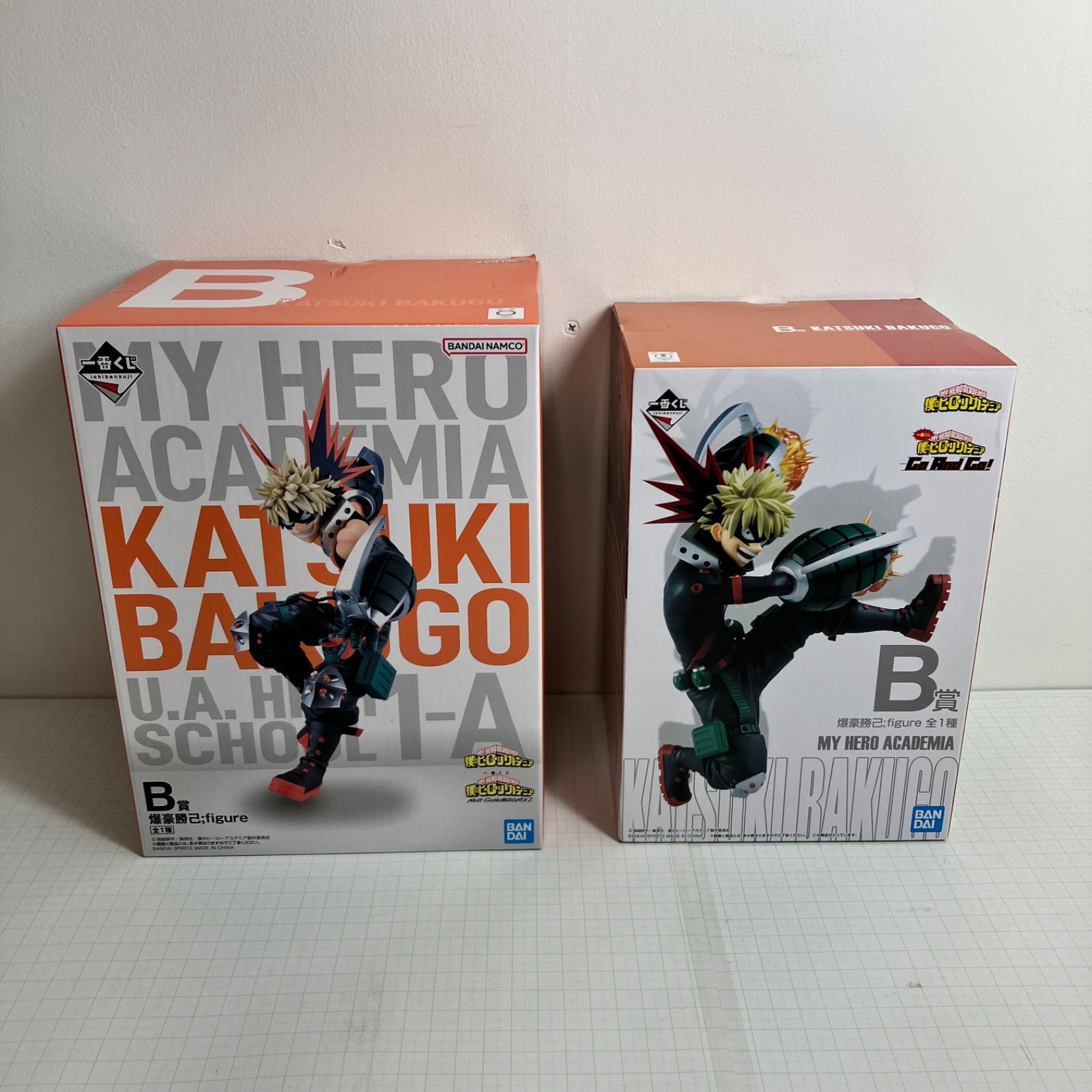 ヒロアカ　一番くじ　B賞　爆轟　セット Amazon.co.jp: Bandai Spirits Ichibansho 一番くじ 僕の