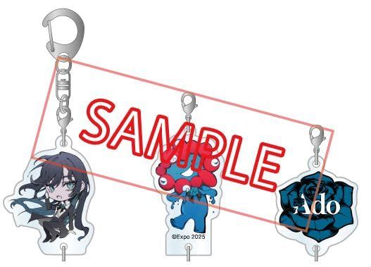 Ado アクリルキーホルダー他セット アクリルキーホルダー3種セット【Ado Official Shop】