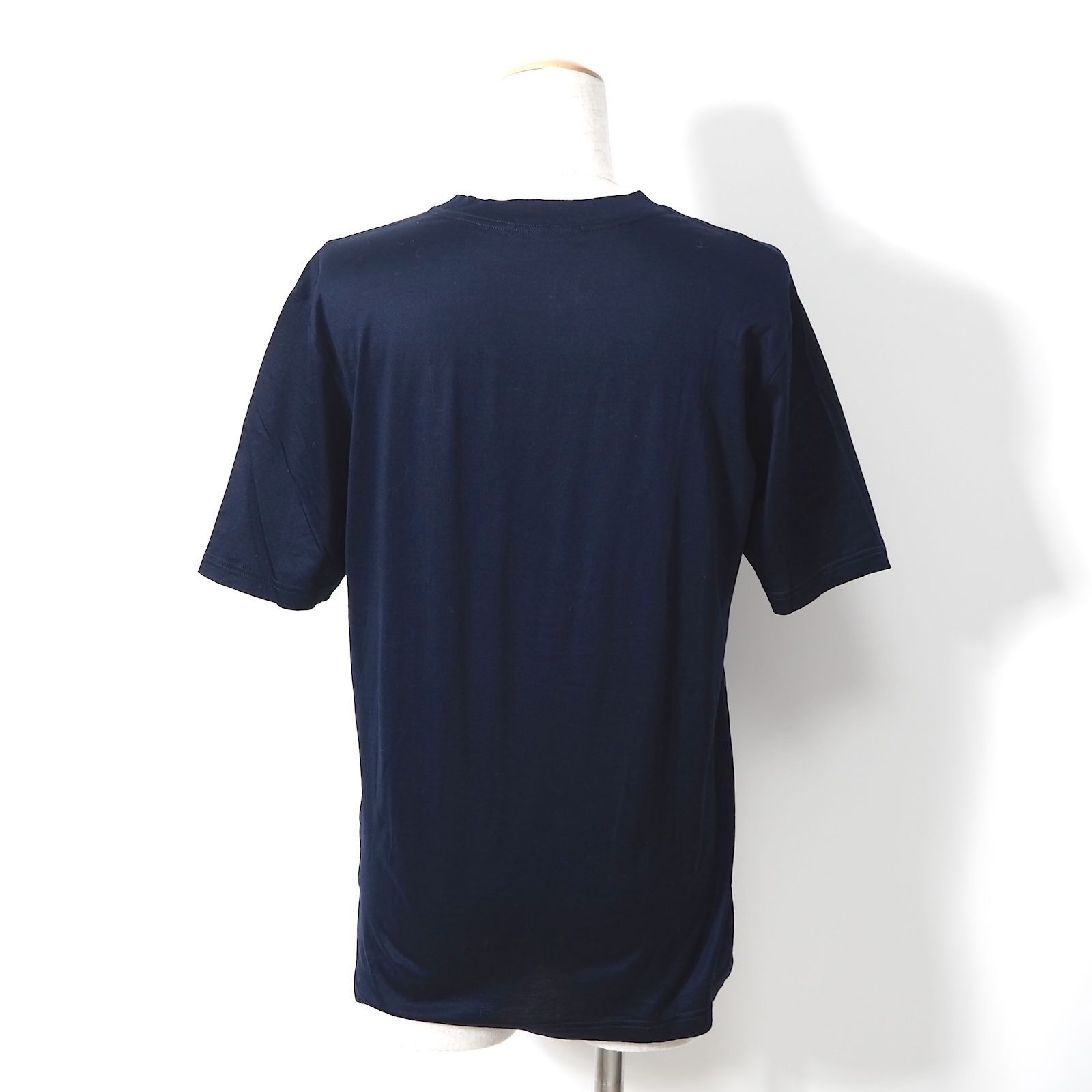 美品】エルメス HERMES Tシャツ ネイビー エルメス Hermes
