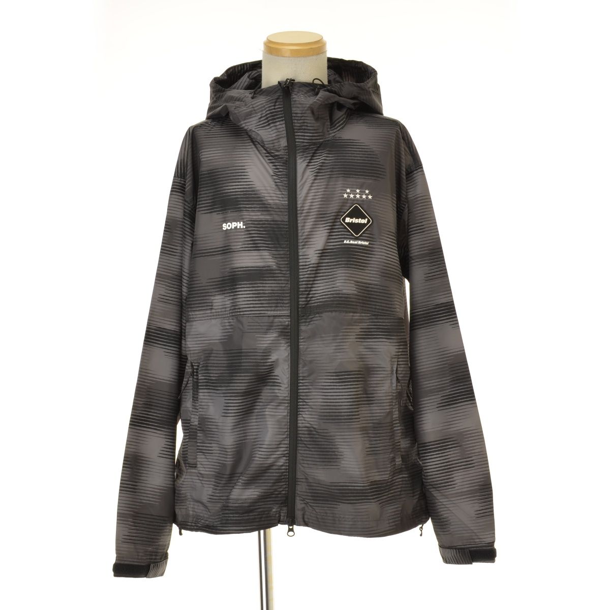 F.C.R.B.】25SS FCRB-250027 SPEED CAMO HOODED BLOUSON DARK WOODLAND 